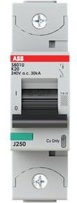 ABB S801U-K20 Leitungsschutzschalter 20A 240V Grau - Bild 1