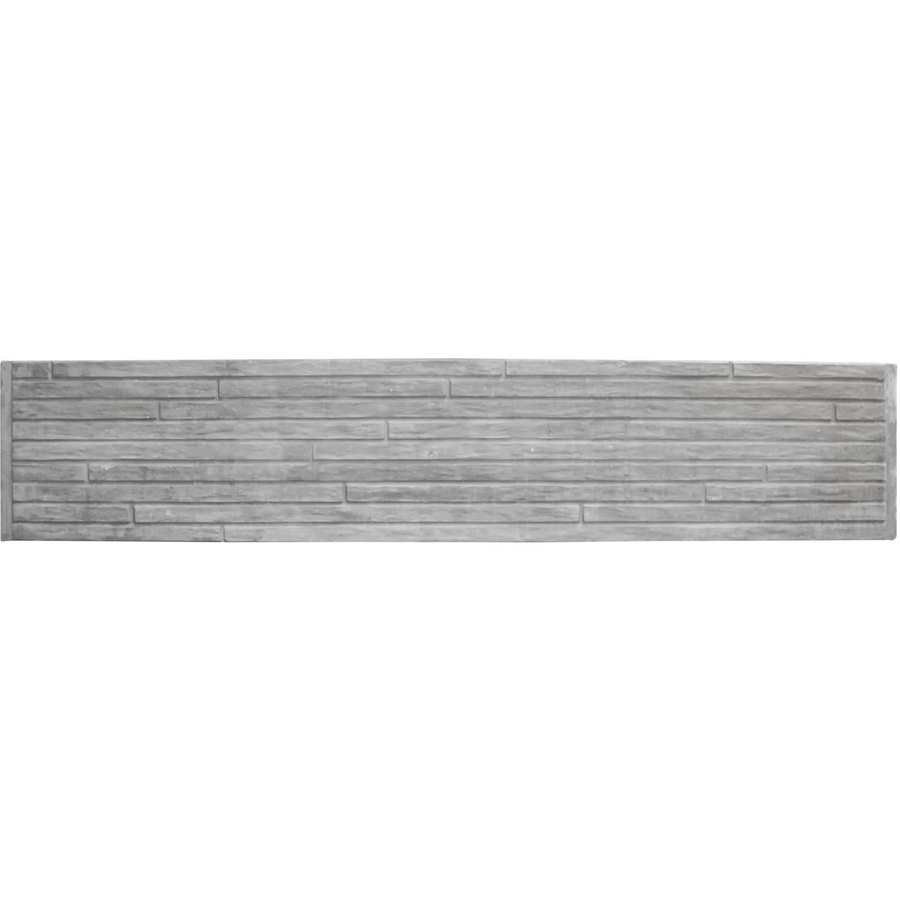 Beckers Betonzaun-Platte Toscana in Betongrau, B/H/T: 38,5 x 200 x 3 cm - Bild 2