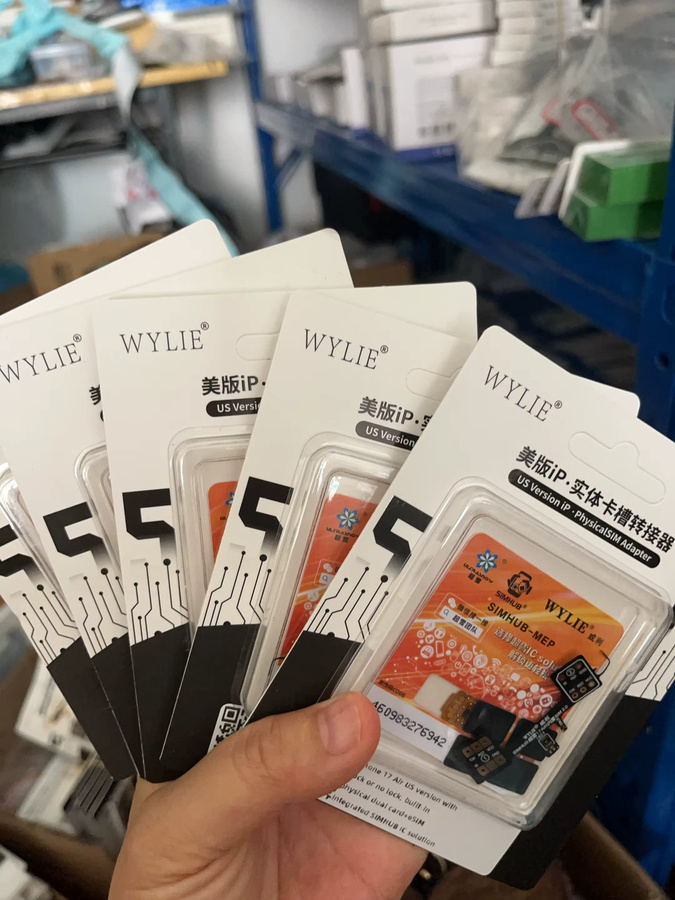 WYLIE eSIM-Konvertierungslösung für iPhone 17 Air zur Integration von MEP Single-SIM-Karten mit Super Snow IC für Reparaturzwecke - Bild 5