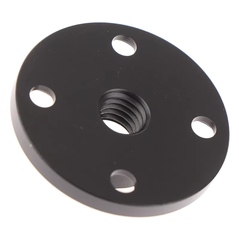 KOQZM Metall Adapter mit 1/4 Zoll Gewindeschraube und Mutter für Stativhalterungen von SLR und DSLR Kameras sowie Flash Fotografie Zubehör in Schwarz - Bild 3