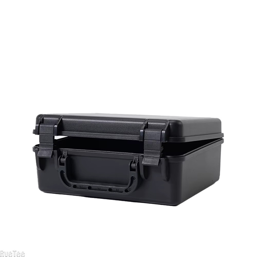 RveTee Werkzeugkoffer Sicherheitsbox in Schwarz B: 18 cm, T: 16 cm, H: 7,5 cm - Bild 4