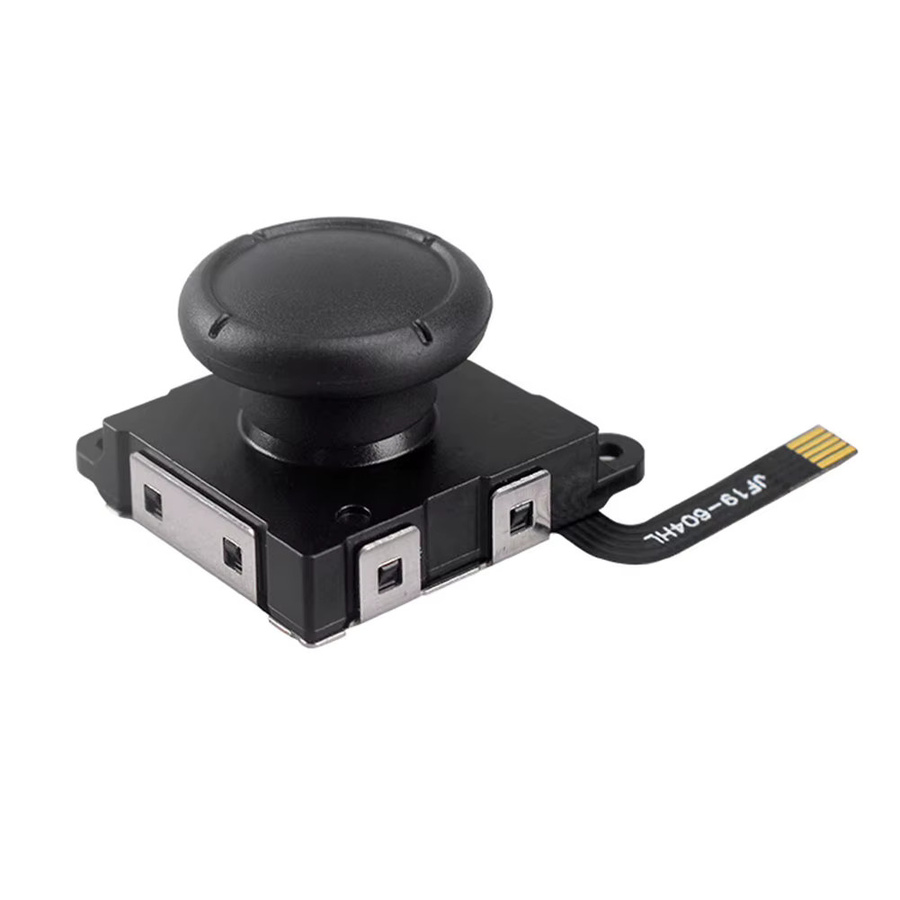 Nintendo Hall-Sensor-Joystick als JoyCon-Ersatz für Switch, Switch OLED und Switch Lite, Schwarz, Set mit 1-6 Stück - Bild 2
