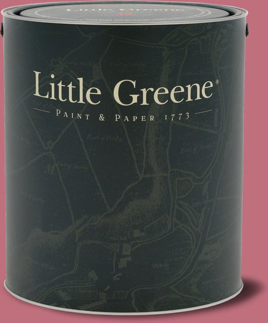 Little Greene Intelligent Matt Emulsion Carmine 189 Rot-Pink Wasserbasierte Dispersionsfarbe 5 l - Bild 1