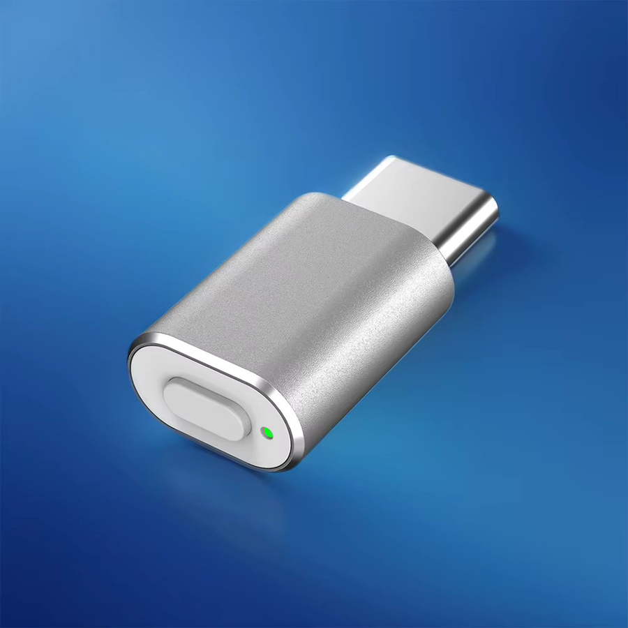 APWIKOGER USB-C Maus-Jiggler mit Schaltknopf, automatisches Mausbewegungsgerät in Schwarz oder Silber zur Aktivierung von Computer und Laptop ohne Treiberinstallation - Bild 3