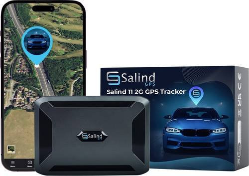Salind 11 GPS Tracker Fahrzeugtracker in Schwarz - Bild 1