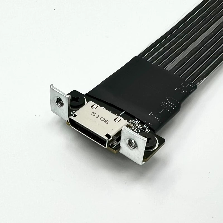 ADT-Link M.2 auf Oculink Verlängerungskabel NVMe M-Key auf SFF 8612/8611 PCIe 5.0/4.0 X4 Adapter Schwarz - Bild 4