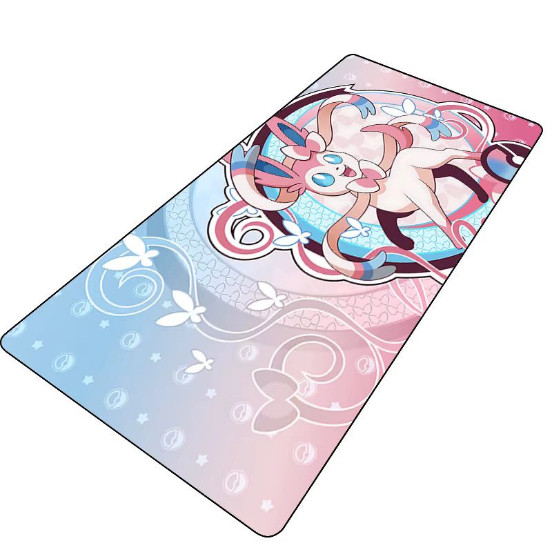 Bandai Gaming Mauspad Sylveon in Pink XXL Schreibtischunterlage für Gamer - Bild 2