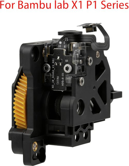 Bambu Lab Extruder-Zahnradeinheit aus gehärtetem Stahl für P1S und P1P sowie X1 Serie in Schwarz - Bild 1