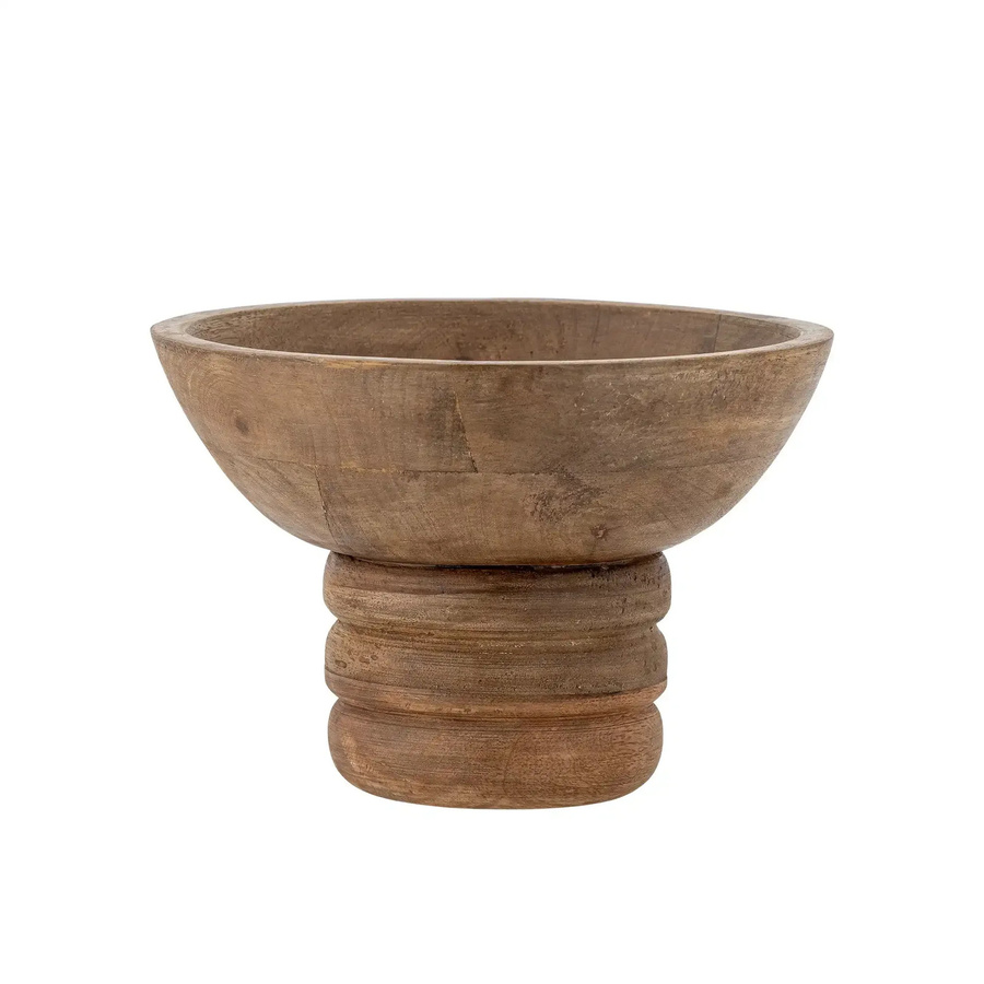 Bloomingville Nanuka Schale aus Mangoholz in Braun, Durchmesser: 20,5 cm - Bild 1