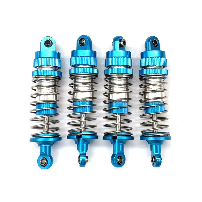 MJX RC Auto Metallzubehör, Stoßdämpfer Teile, 1:16, Blau - Bild 3
