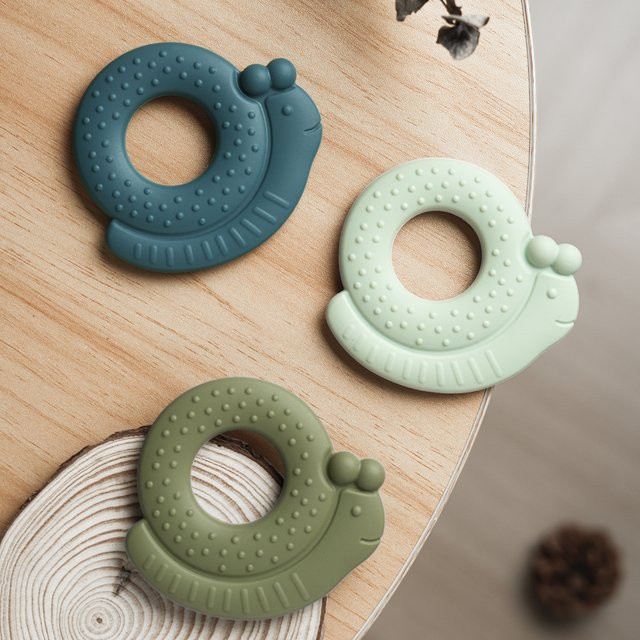 Muslin life Beißring, Silikon, Tiere, Bunt / Mehrfarbig, ab 0 Jahre, 1-teiliges Set - Bild 1