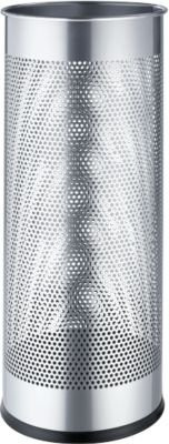 Durable Schirmständer aus Metall in Silbermetallic, Durchmesser: 26 cm, Höhe: 62 cm - Bild 2
