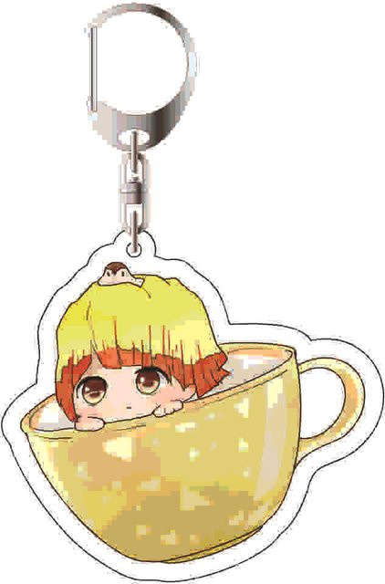Schlüsselanhänger Anime, Kamado Tanjiro Nezuko Tomioka Giyu Agatsuma Kocho Shinobu, 55mm, Unisex - Bild 1