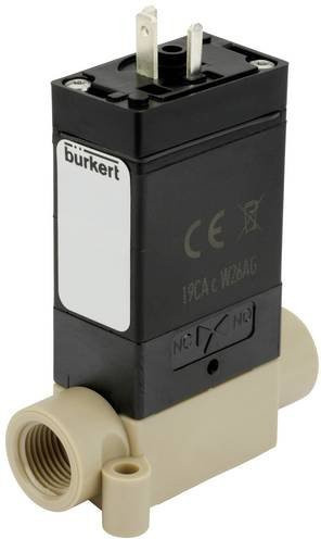 Bürkert Magnetventil 207675 0127 in Schwarz mit 24V Spannung - Bild 1