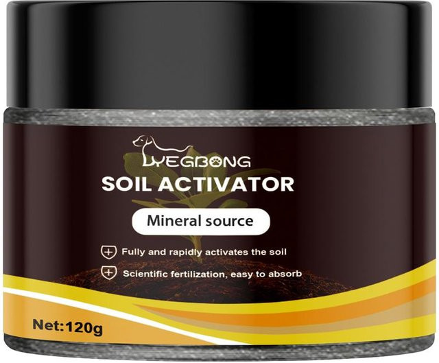 YEGBONG Plant Tonic Bodenaktivator und Bodenverbesserer mit mineralstoffreicher Formel zur Lockerung des Bodens und Förderung des Wurzelwachstums, 120 g - Bild 1