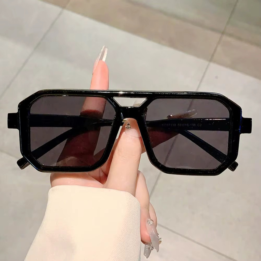 Qutzzmnd Sonnenbrille, quadratisch, Vollrand, Kunststoff - Bild 2