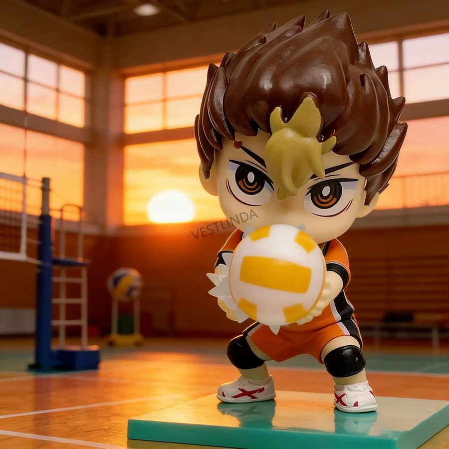 BEAST KINGDOM Volleyball Junior Modell-Set, Q-Version Puppe, Kunststoff - Bild 3