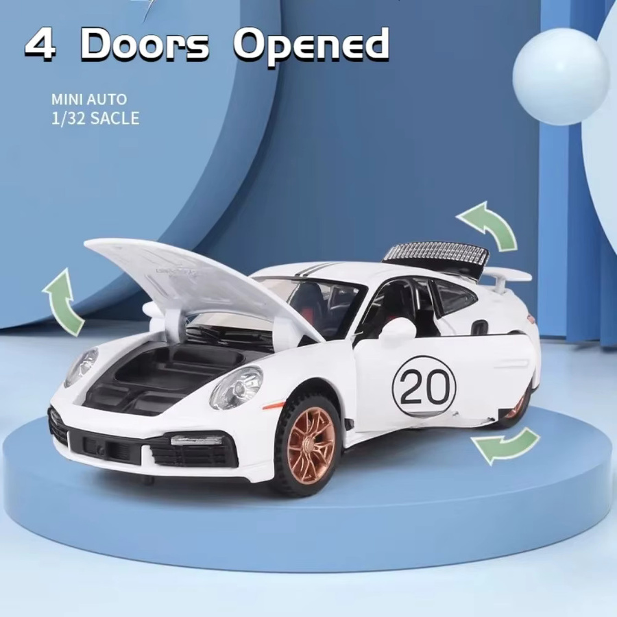 MINI AUTO Turbos Legierung Druckguss Sportwagen, 1:32, mit Licht und Sound - Bild 2