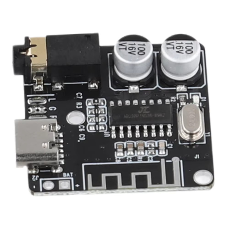 VHM-314 Bluetooth Audio Empfänger und WiFi Stereo Musik Modul mit 3,5mm Aux Anschluss, Schwarz - Bild 4