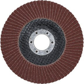 BGS Fächer-Schleifscheibe braun Durchmesser: 115 mm - Bild 1