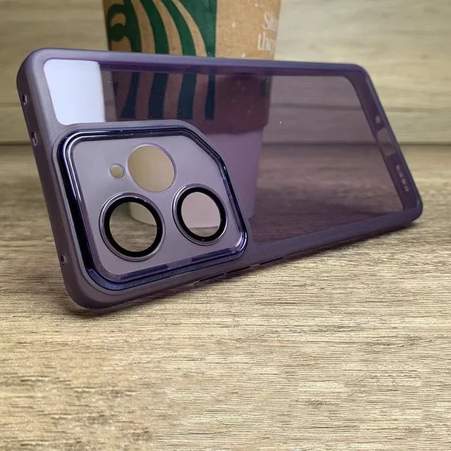 Skiicapa Kameraobjektiv-Schutzhülle für Realme NEO7 GT7 Pro aus transparentem Silikon und TPU - Bild 1