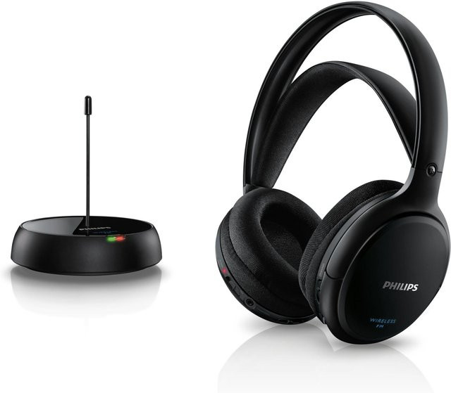 Philips Kabelloser HiFi-Kopfhörer SHC5200/10 in Schwarz mit 3,5 mm Klinkenanschluss - Bild 1