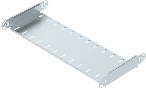 OBO Bettermann Bogen aus Metall in Silber, B/H: 600 x 60 mm - Bild 1