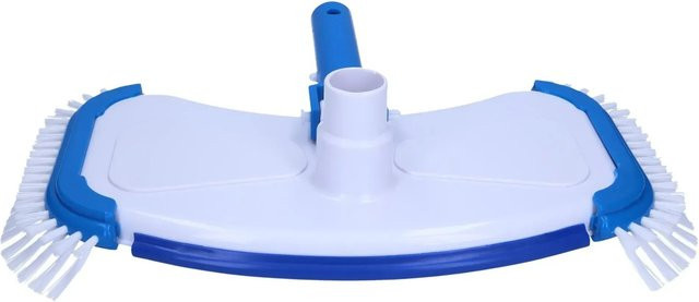 Amapool Pool-Bodensauger Deluxe mit vier seitlichen Borsten in Blau-Weiß - Bild 1
