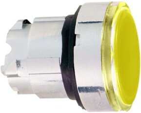 Schneider Electric Leuchtdrucktaster ZB4BW353 mit LED-Modul in Orange, Silber und Gelb aus Metall - Bild 1