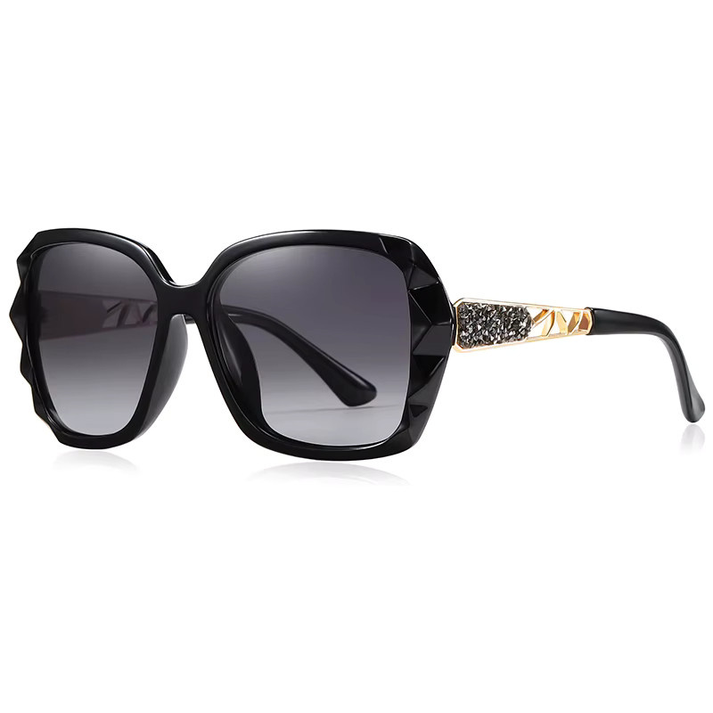 BARCUR Sonnenbrille Schmetterlingsrahmen, Vollrand, Kunststoff, Damen, polarisiert - Bild 2
