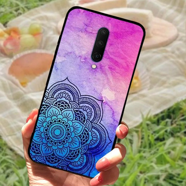 Silikon Handyhülle mit Marmor-Design für OnePlus 7 Pro, 7T Pro, 7 und 7T in Schwarz und Mehrfarbig - Bild 1