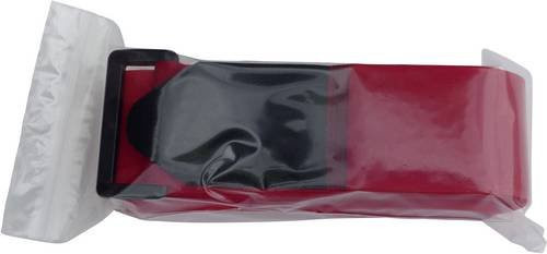 TRU Components Klett-Kofferband mit Gurt und Haft- sowie Flauschteil in Rot - Bild 1