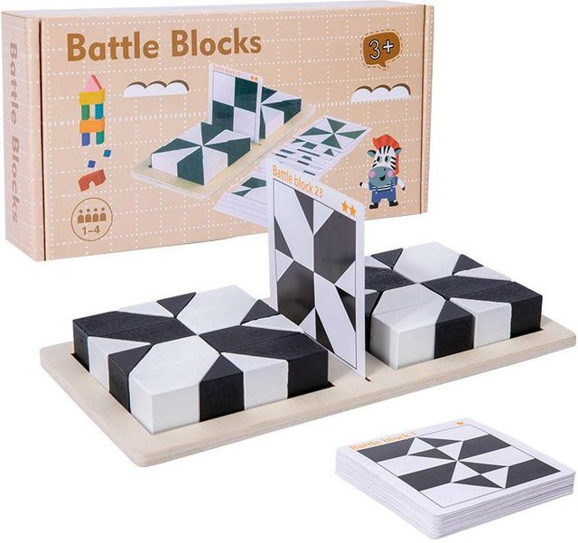 Puzzle versteckte Baustein-Puzzlespielzeuge, Holz, ab 3 Jahre - Bild 1