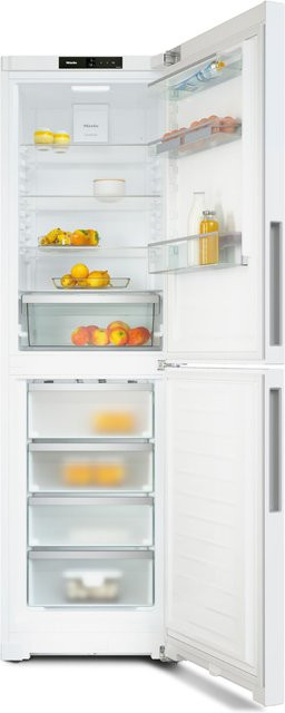 Miele Kühl-Gefrierkombination KFN 4393 DD in Weiß mit No-Frost und Bottom-Gefrierfach - Bild 1