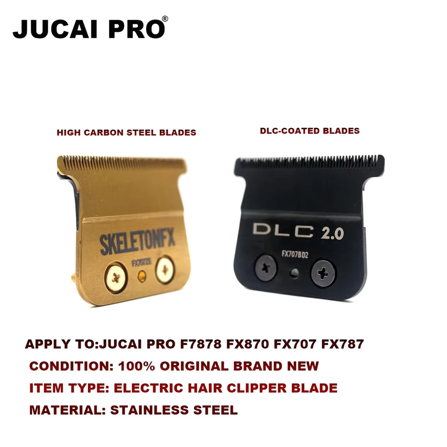 JUCAI PRO Ersatz Carbon Stahl Messer Kopf DLC Klinge - Bild 3