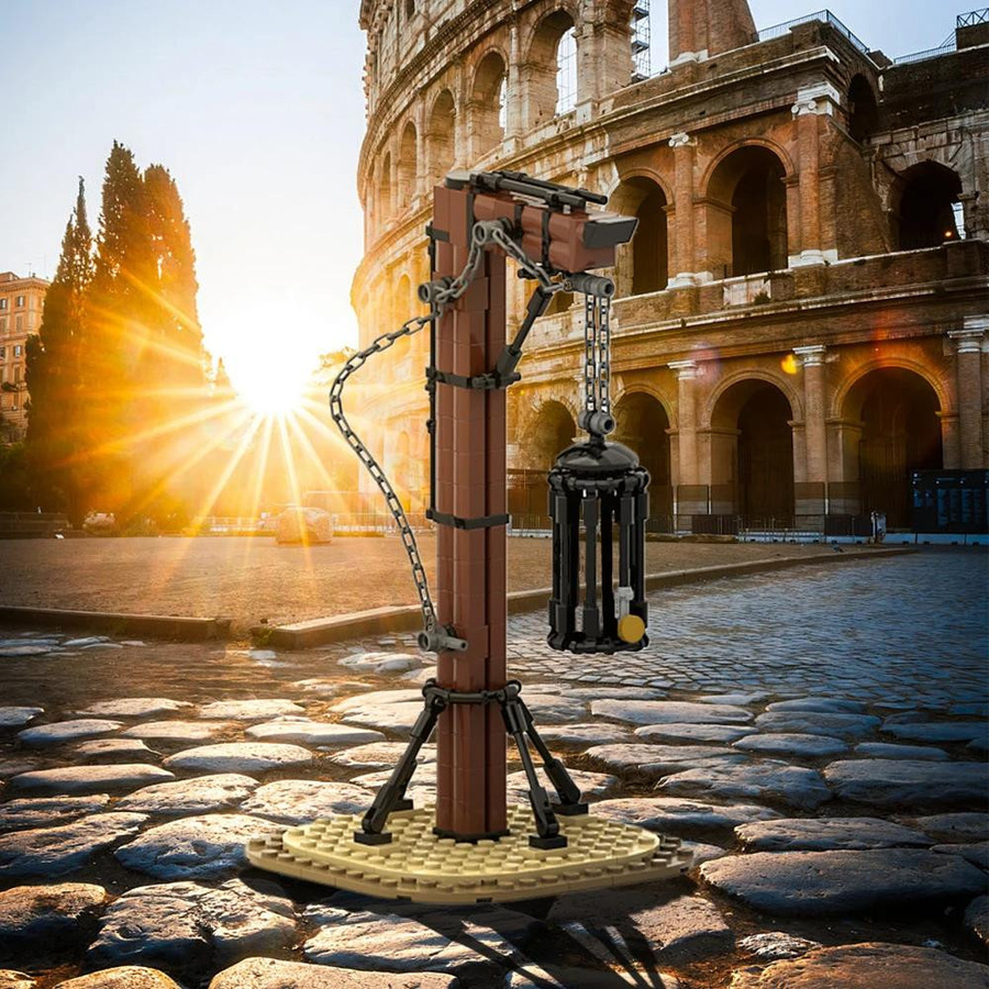Gobricks MOC Skelette im Käfig Bausteine ab 14 Jahren - Bild 2