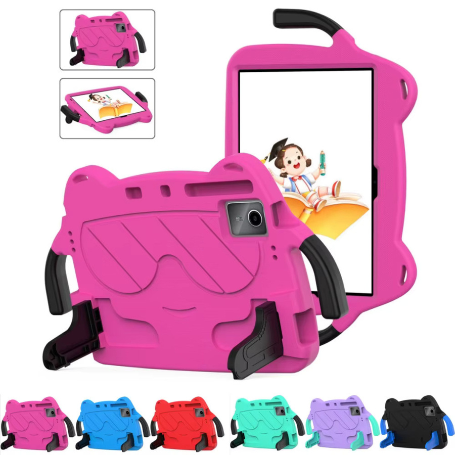 Stoßfeste Kinder Schutzhülle aus EVA mit Griff für Xiaomi Redmi Pad SE 2023 und Redmi Pad 2 2025 11 Zoll in Schwarz - Bild 2