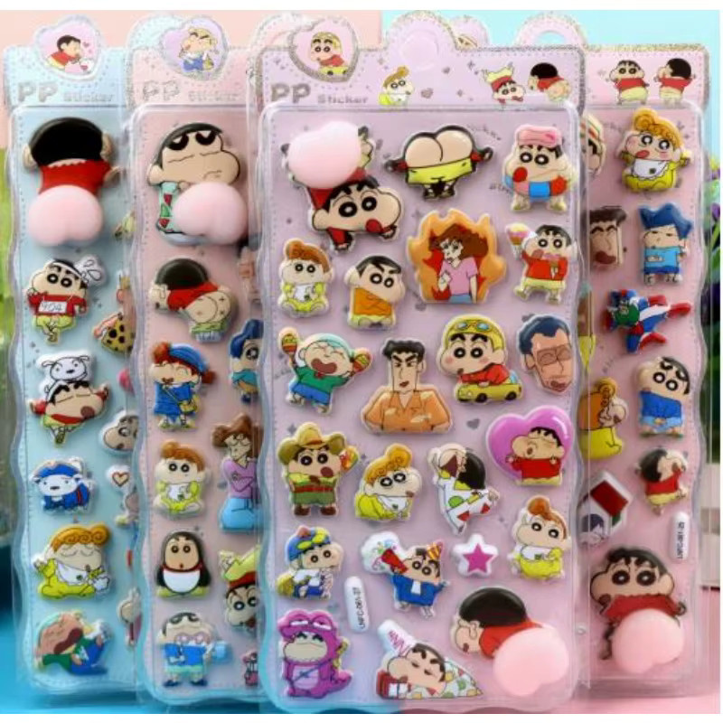 Keeppley Crayon Shin-chan Aufkleber, multicolor, Kunststoff - Bild 3