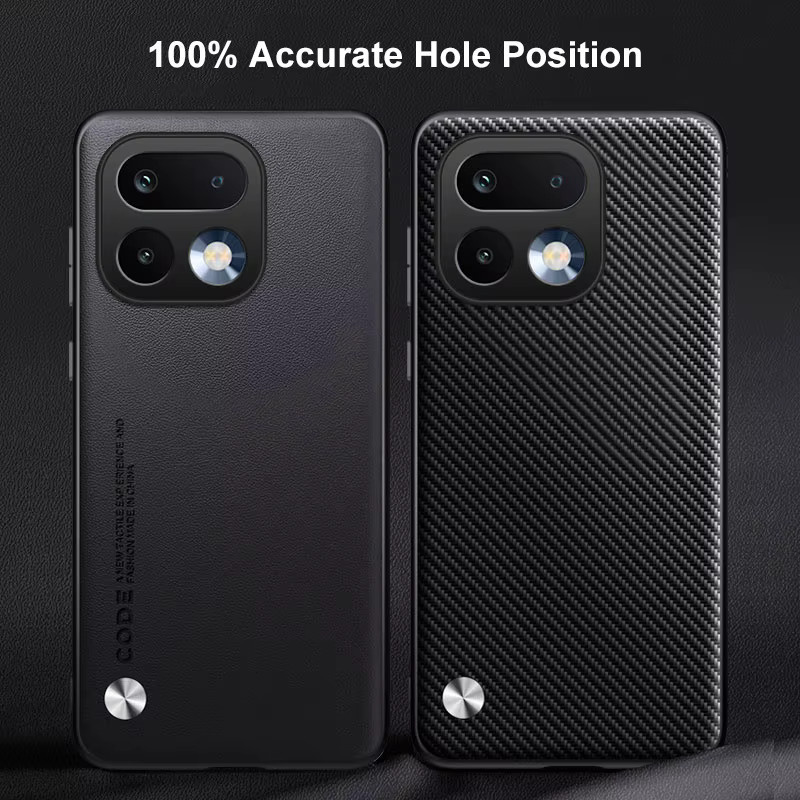 Aveuri Luxuriöse PU-Lederhülle für Realme 16 Pro Plus 5G als Silikon Vollschutz-Rückseitenabdeckung in Schwarz und Grün - Bild 2