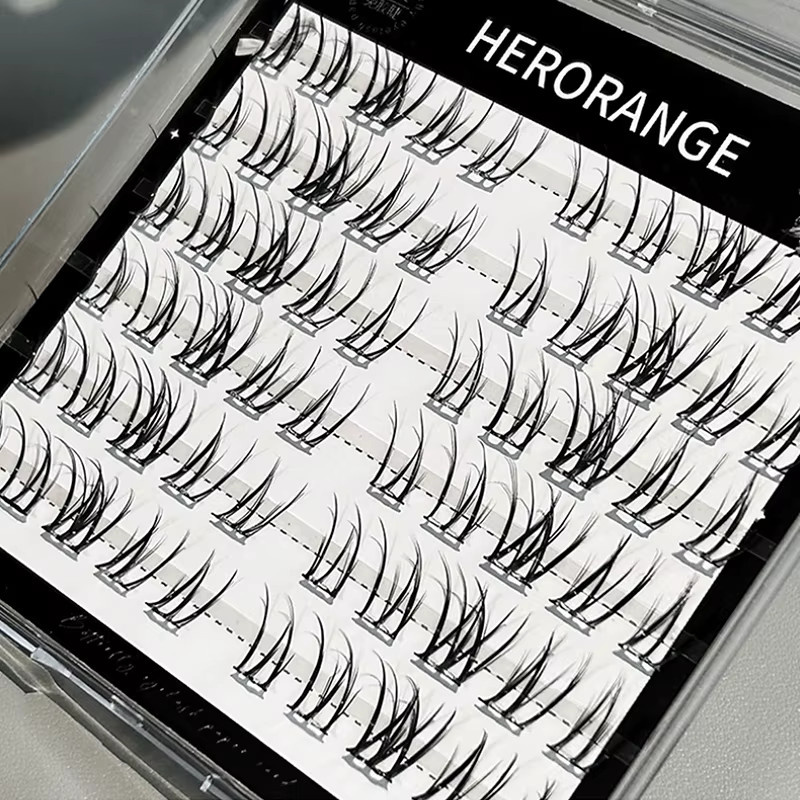 HERORANGE Selbstklebende Wimpern, Thai-Stil, natürlich - Bild 5