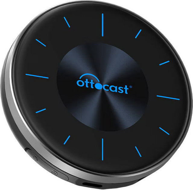 Ottocast OttoAibox P3 Wireless Carplay und Android Auto Adapter in Schwarz für Apple iPhone und Android Series PCS46 - Bild 1
