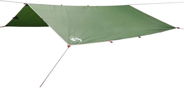 vidaXL Tarp aus Oxford-Gewebe Grün B: 500 cm, T: 294 cm, wasserdicht - Bild 1