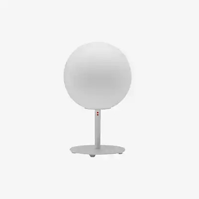Fabbian Lumi Sfera Tischleuchte in Weiß mit Glaskugel und modernem Design - Bild 1