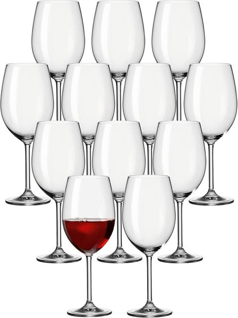 Leonardo Bordeauxglas Daily Set aus 12 transparenten Weingläsern mit 640 ml Füllmenge - Bild 1