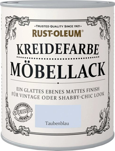 Rust-Oleum Kreidefarbe Möbellack Taubenblau Matt 750 ml - Bild 1