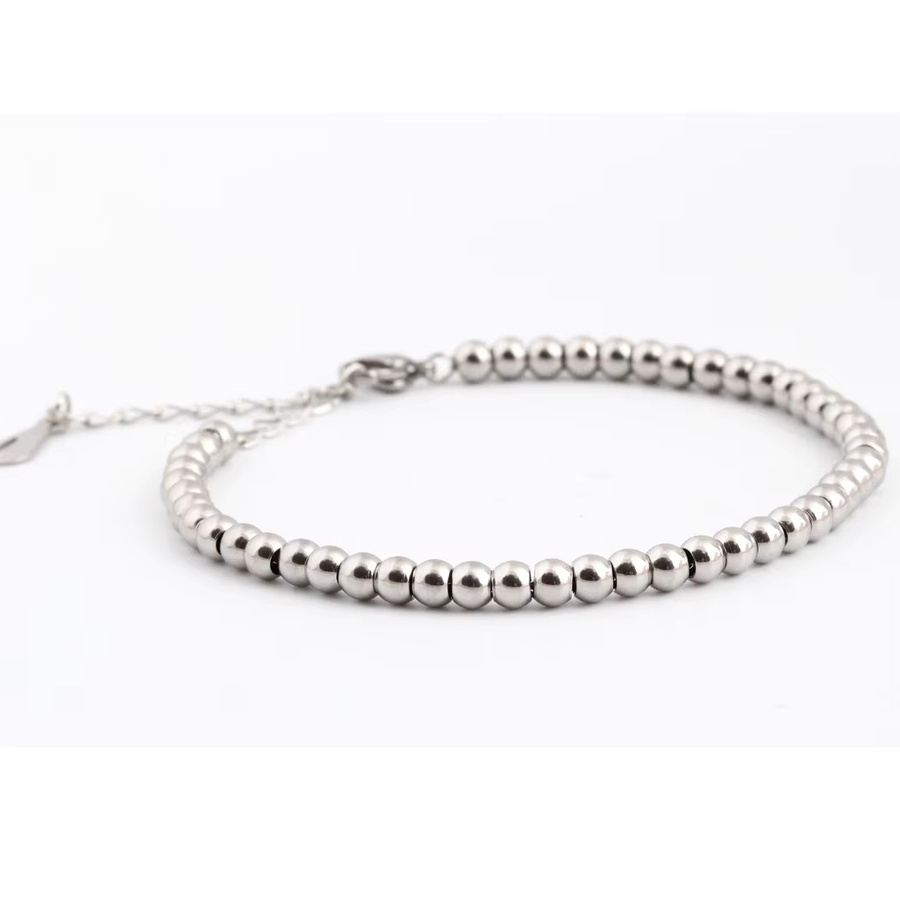 VQYSKO Perlenarmband Edelstahl, Silber, Perle - Bild 1
