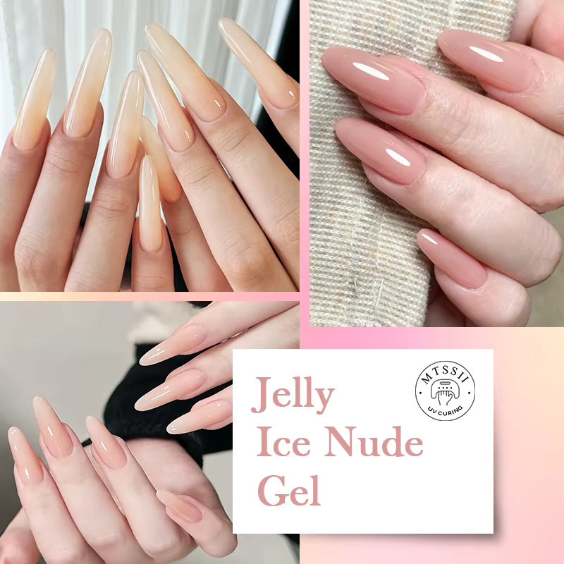 Mtssii Jelly Ice Nude Nagellack, 7 ml, Nude, Glänzend - Bild 4