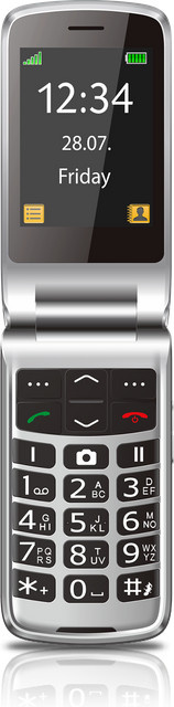 Beafon SL645 LTE 4G Handy in Silber-Schwarz (2025) - Bild 1