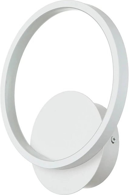 Licht-Erlebnisse LED Wandlampe in Weiß aus Aluminium mit 760 lm und 4100 K, Höhe: 22,5 cm - Bild 1
