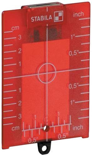 Stabila Laserzieltafel ZP in Rot - Bild 1